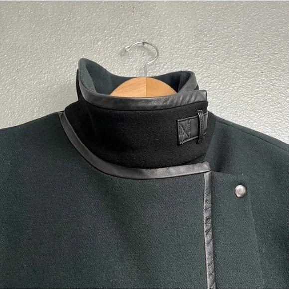 Madewell Green and Black Women's Coat - Picture 4 of 4